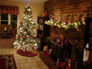 christmas tree living room11 christmas