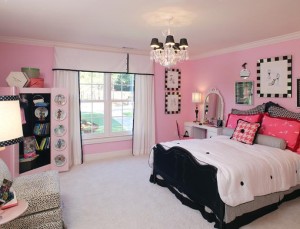 Pink Colour Design in the Bedroom freshomedesigning.com Bedroom decoration