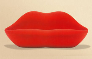 sofa designs lips